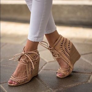 Jeffrey Campbell Rodillo Wedge Sandal